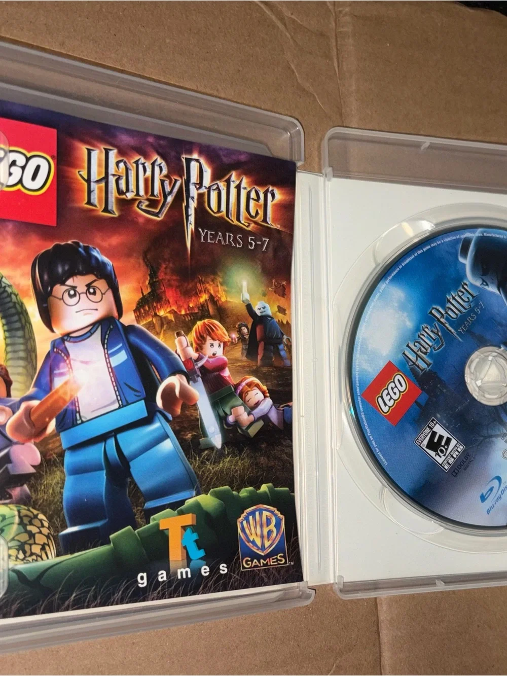 Lego PS3 Game Case with Black, Blue and Red Artwork